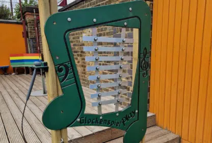 Glockenspeil Music Sensory Playboard - Playground Equipment