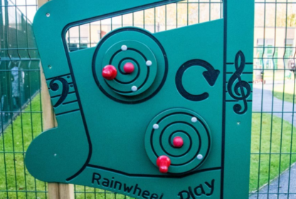 Rainwheel Musical Activity Sensory Playboard Playground Equipment