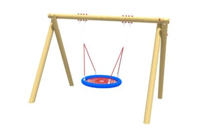Basket Swing Round Playground Equipment