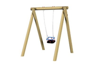 Single Swing Round (Cradle Seat) Playground Equipment
