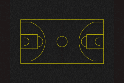 Basketball Court Playground Thermoplastic Marking
