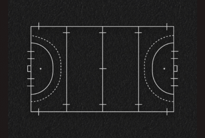 Hockey Court Playground Thermoplastic Marking