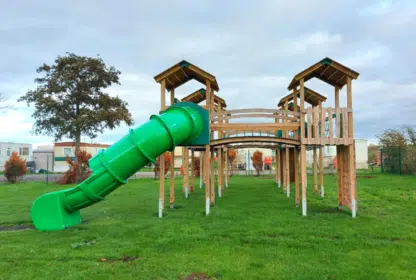 Denali Jigsaw Play Tower Playground Equipment
