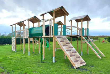 Denali Jigsaw Play Tower Playground Equipment