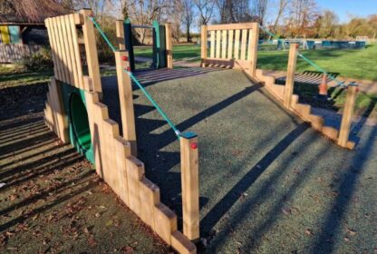 Mound Tunnel inc Slide Playgound Equipment