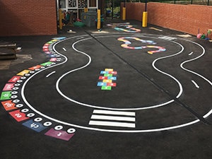 Playground Markings And Games