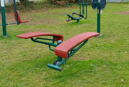 Double Sit Up Bench Outdoor Gym Playground Equipment