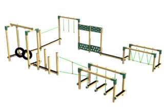 Adventure Trail 10 U-Shaped - Playground Equipment