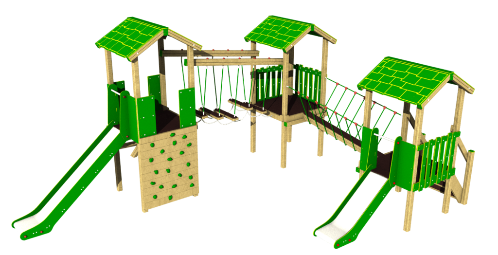 Jigsaw Play Towers Playground Equipment