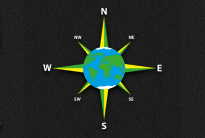 Compass Earth Playground Thermoplastic Marking