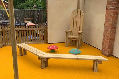 Octagonal Modular Seating (2 Piece)