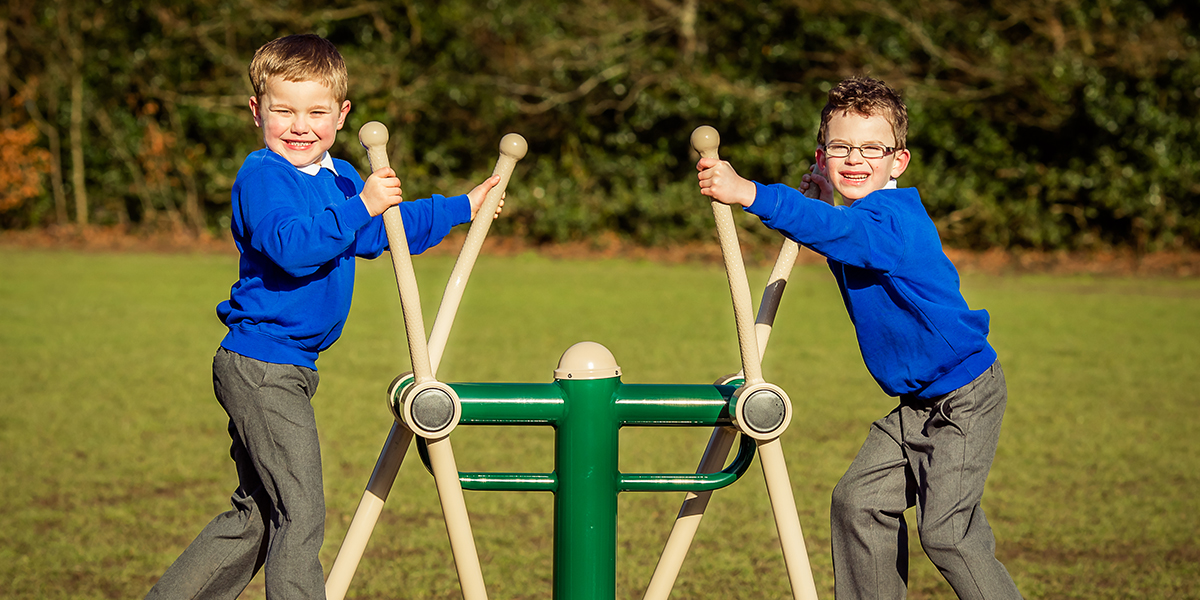 Creative Play's brand new Outdoor Gym Equipment