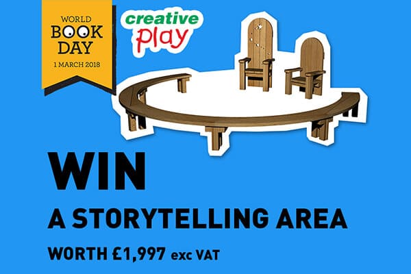 Fbcompfeb18 Featured | Win A Storytelling Area This World Book Day! | Creative Play