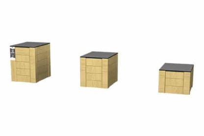 Gym207 Render | Jump Boxes - Adult (Set Of 3) | Creative Play