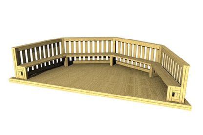 Hs115B Render | Stage (5M With Seating) | Creative Play