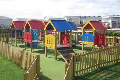 Colourful Play Huts