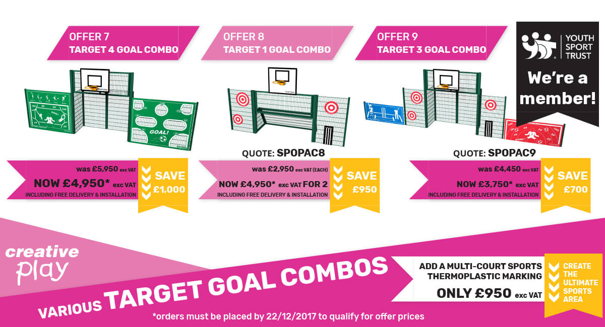 Newsspopac7 1 | See Our New Target Sport Walls Offers! | Creative Play