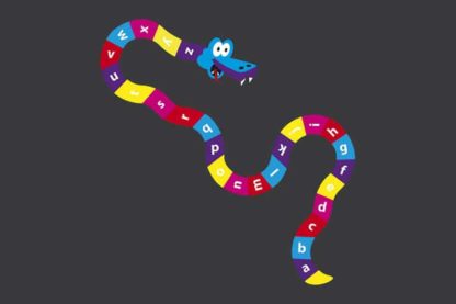 Pm163 | A-Z Snake [Solid] | Creative Play