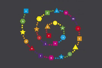 Pm169 | Alphabet Spiral | Creative Play