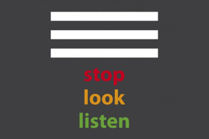 Pm223 | Zebra Crossing Inc Stop Look Listen | Creative Play