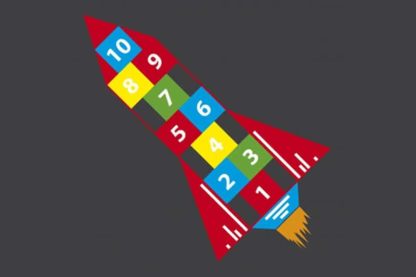 Pm262 | Rocket Hopscotch 1-10 | Creative Play