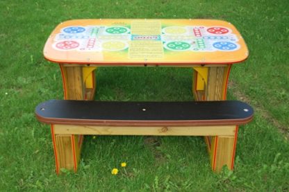 Pt102 4 | Picnic Bench (With Games Top) | Creative Play