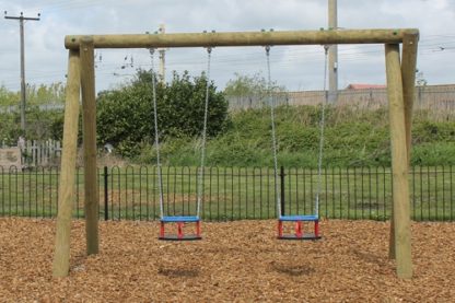 S102 R 1 | Double Swings Round (Cradle Seat) | Creative Play