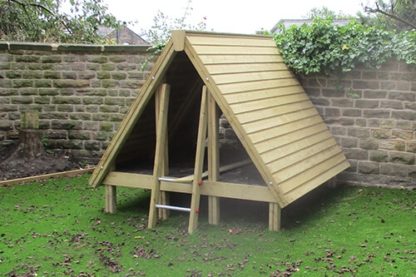 Tph111 1 | Timber Playhouse - Sloped | Creative Play