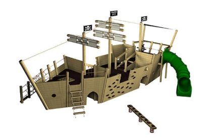 Voy116 Render2 1 | Pirate Ship (Timber) | Creative Play