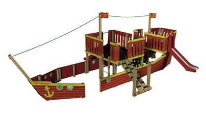 Voy123 Render | The Captain Playground Boat | Creative Play