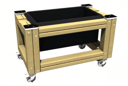 Wsp205 Render 2 | Sand &Amp; Mud Play Tray On Wheels (With Lid) | Creative Play
