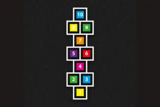 Hopscotch Solid & Outline