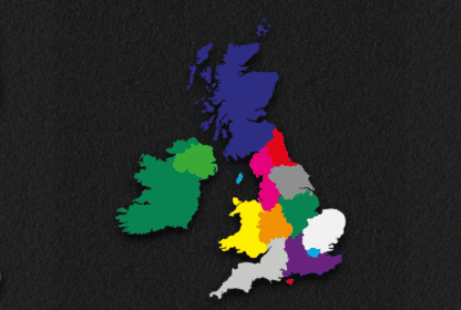 Uk Map Regions (3M)