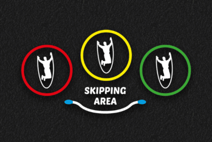 Set Of 3 Skipping Rings (1M Diameter)