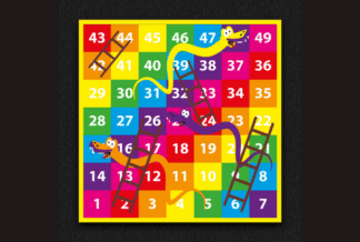Snakes & Ladders 1 - 49 SOLID