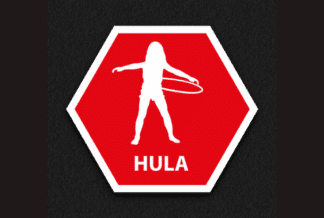 Hula Spot - Solid 1m