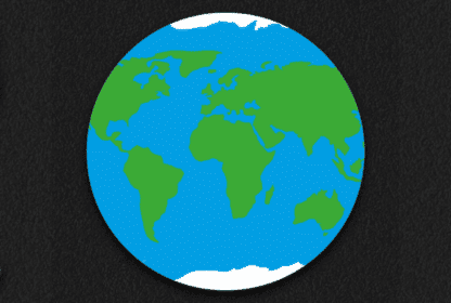 World Map (3M Diameter)