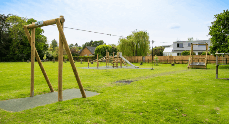Our range of equipment includes zip wires, climbing frames that can be designed to fit your budget