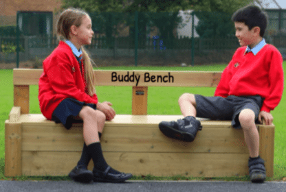 Buddy Bench Playground Equipment Seating