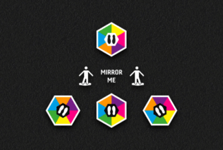 Mirror Me Standard (3) Thermoplastic Playground Marking