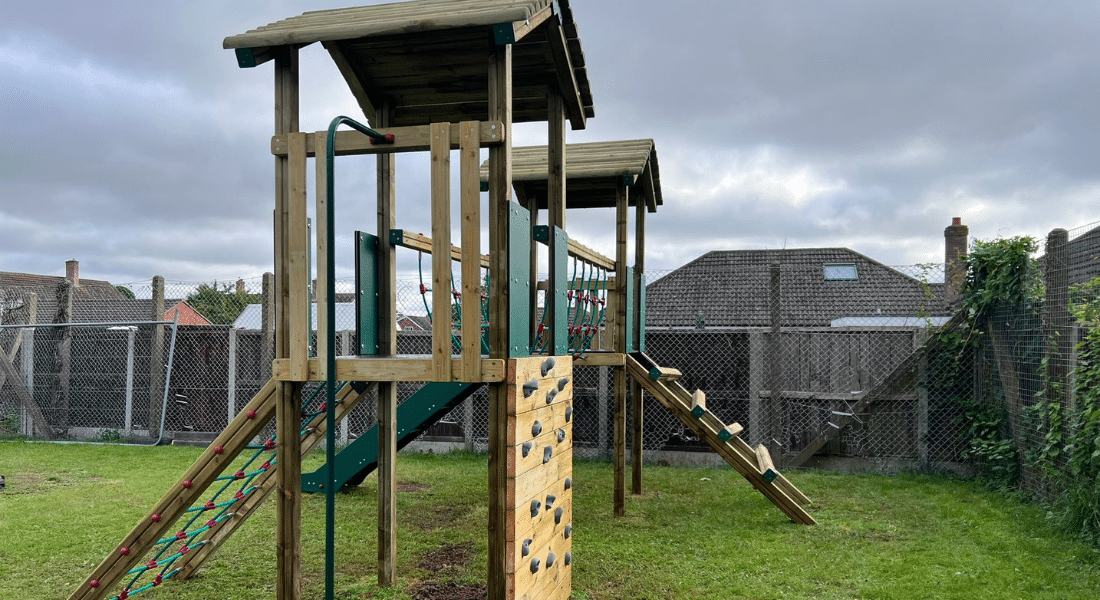 Bespoke Jigsaw Tower Playground Equipment
