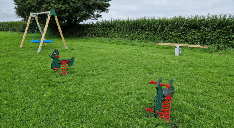 Basket swing, Spring Riders and Seesaw Playground Equipment
