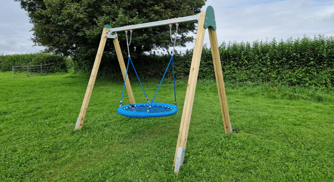 Basket Swing Playground Equipment