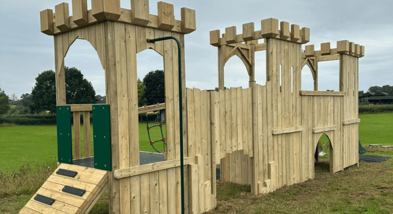 Bespoke Castle Tower Playground Equipment