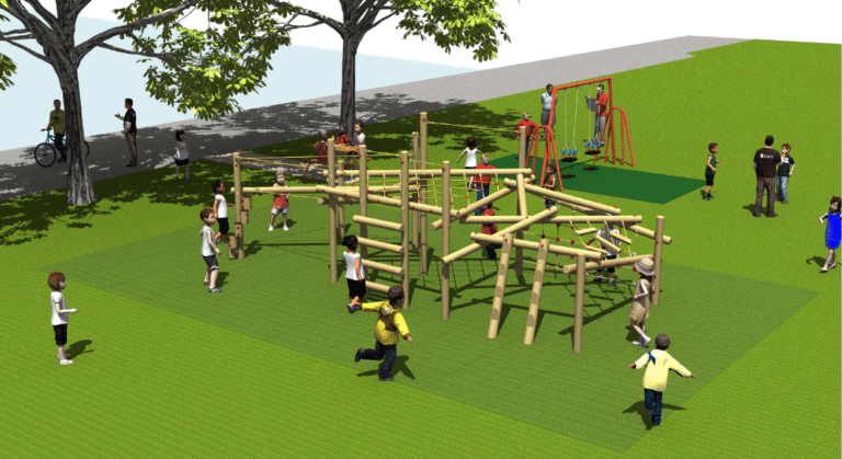 Jungle Climber Combi (without slide) Playground Equipment Design