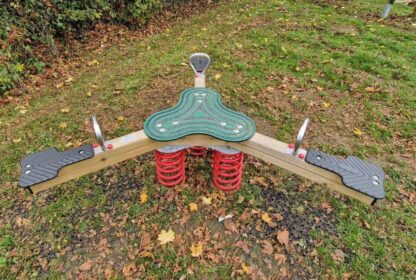 Triple Spring Rider Playground Equipment