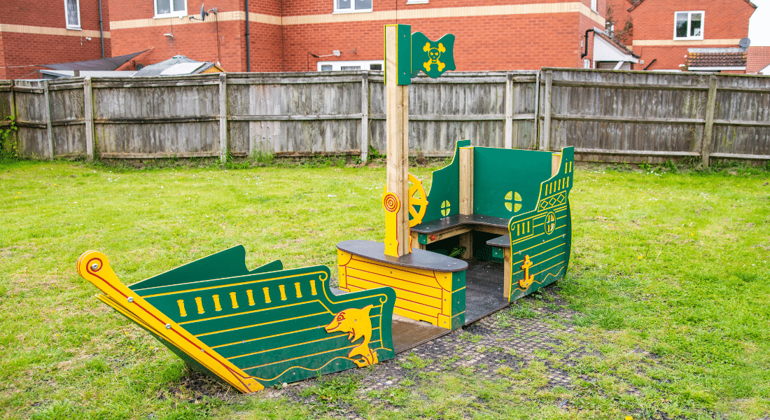 Galleon Role Play Boat Playground Equipment