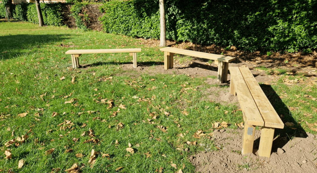 Basic Bench Playground Equipment