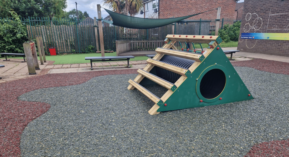 A-Frame Tunnel Playground Equipment