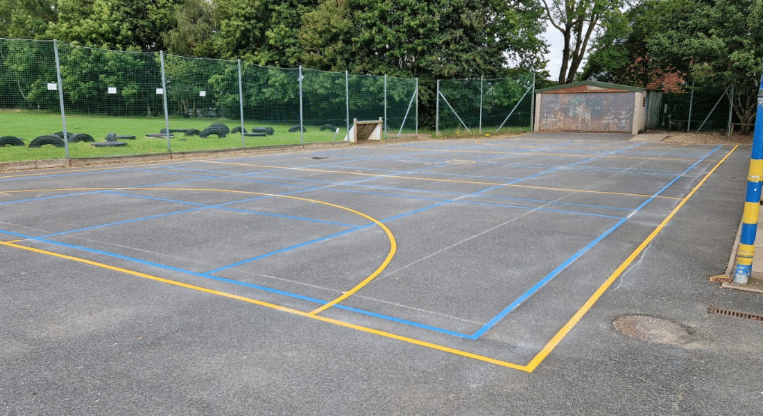 Sports Court Thermoplastic Playground Marking